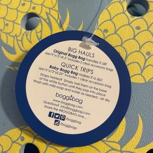 Large Pineapple NWT Bogg Bag pineapple